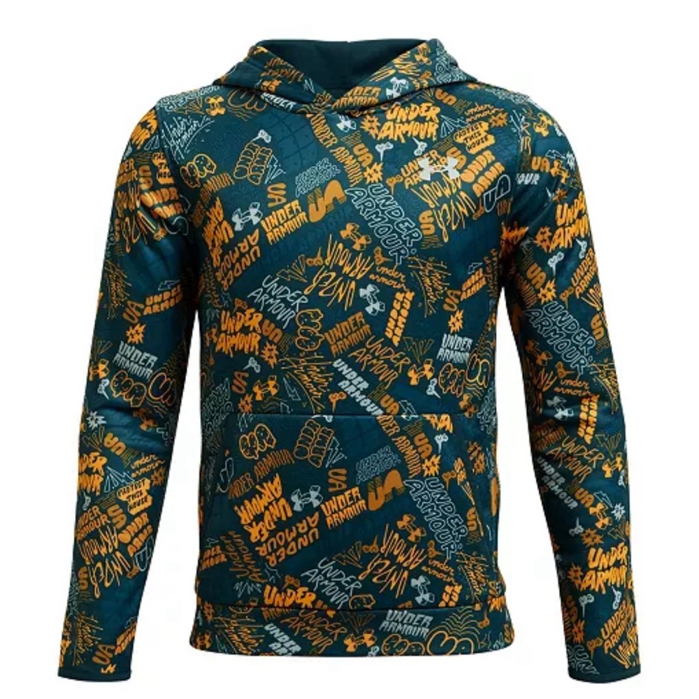 Under Armour Boys Fleece Scribble Hoodie YM